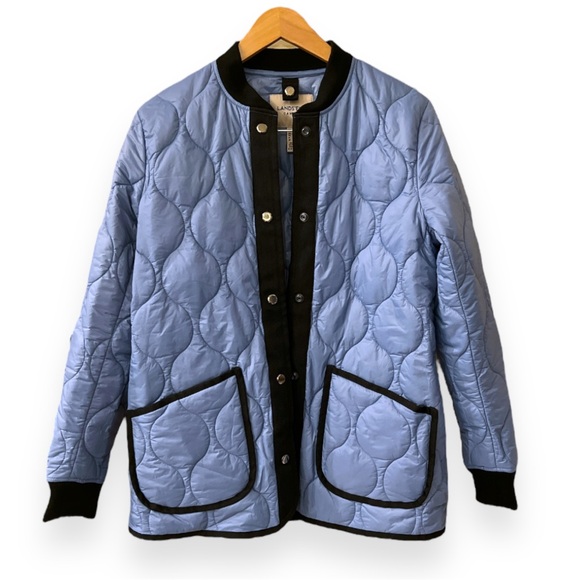 Lands’ End Canvas Collection 3-in-1 Hood. Anorak | Size 10 | Black + Blue | $85 - Picture 8 of 13